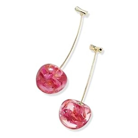 ANTHROPOLOGIE Cherry Earrings - Picture 3 of 6